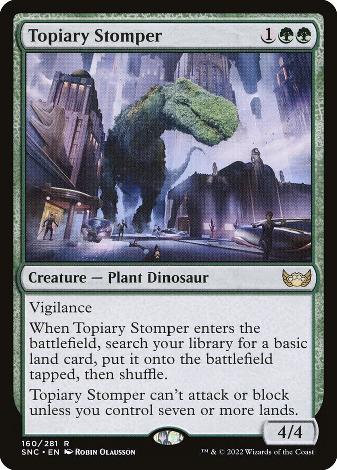 Topiary Stomper — Streets of New Capenna 160/513