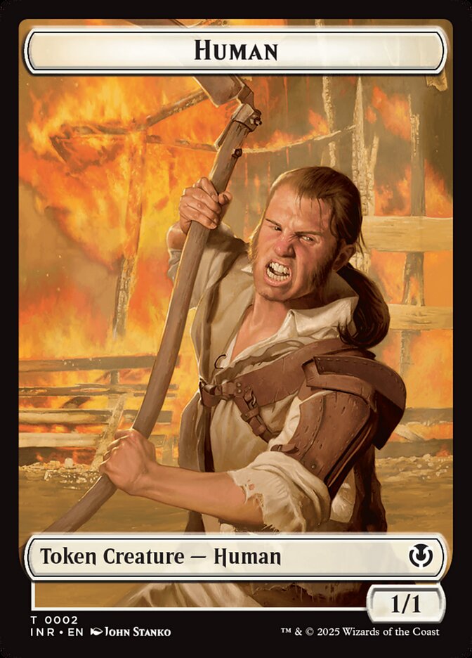 Human — Innistrad Remastered Tokens 2/27