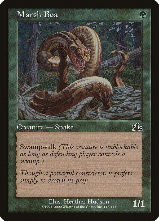Marsh Boa — Prophecy 118/144