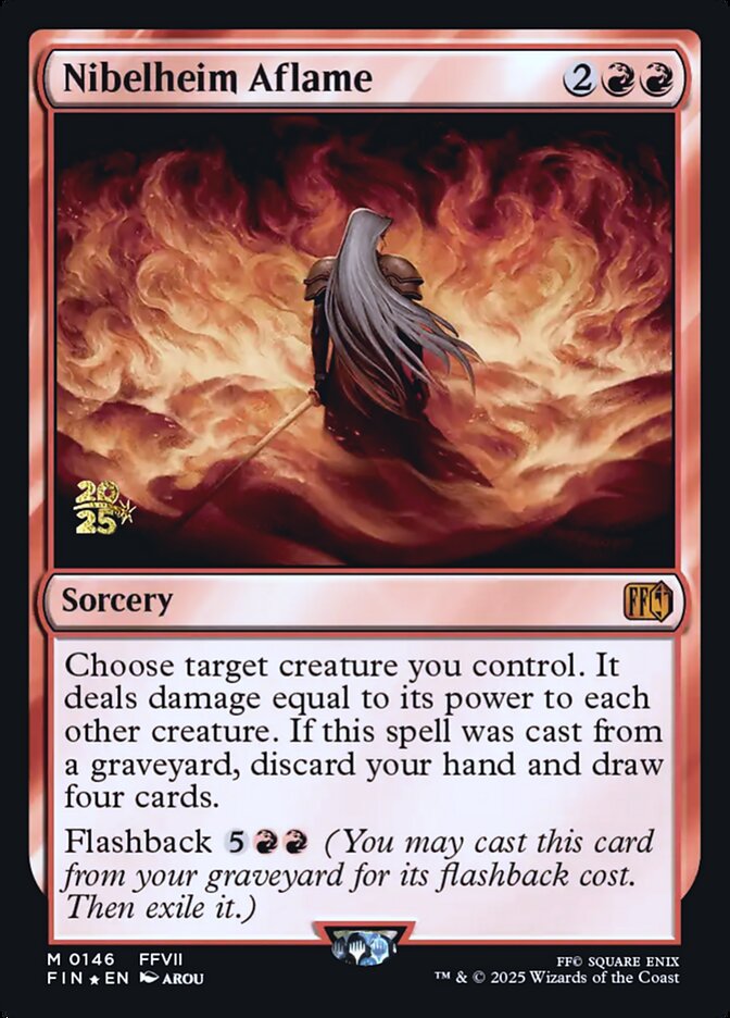 Nibelheim Aflame — Final Fantasy Promos 146s/94