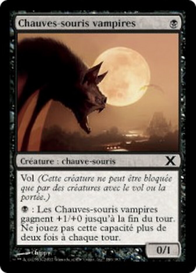 Chauves-souris vampires — Tenth Edition 186/510