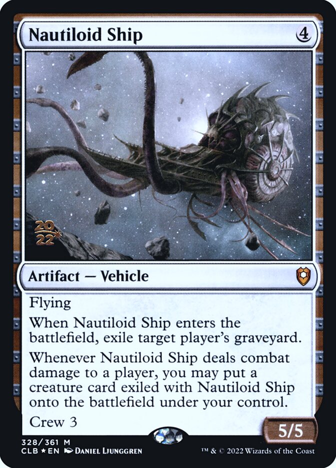 Nautiloid Ship — Battle for Baldur's Gate Promos 328s/104