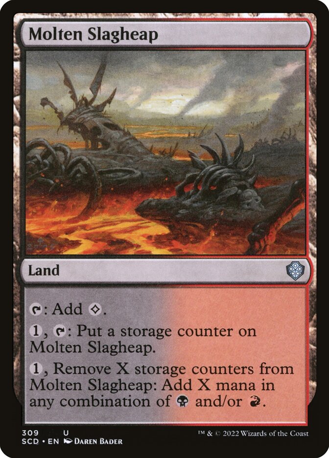 Molten Slagheap — Starter Commander Decks 309/352