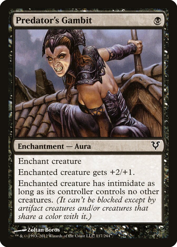 Predator's Gambit — Avacyn Restored 117/244