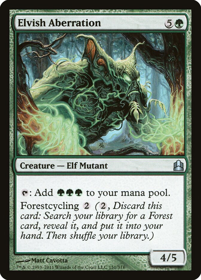 Aberration elfe — Commander 2011 151/318