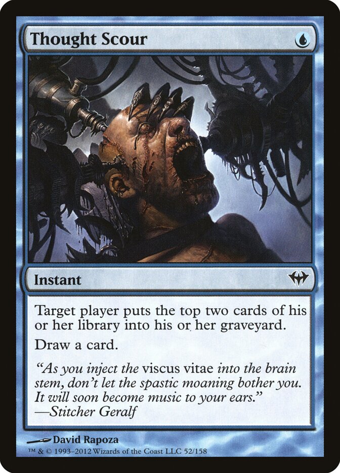 Thought Scour — Dark Ascension 52/158