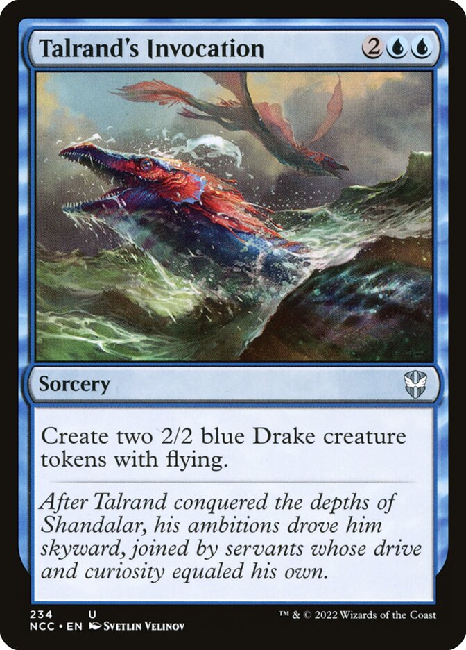 Talrand's Invocation — New Capenna Commander 234/447