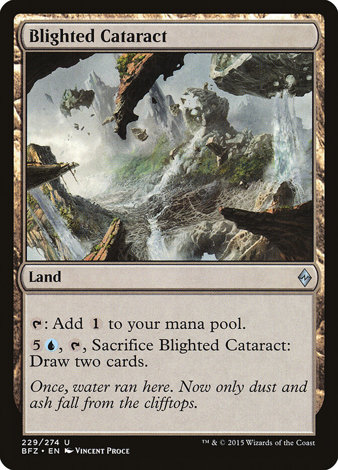 Blighted Cataract — Battle for Zendikar 229/299