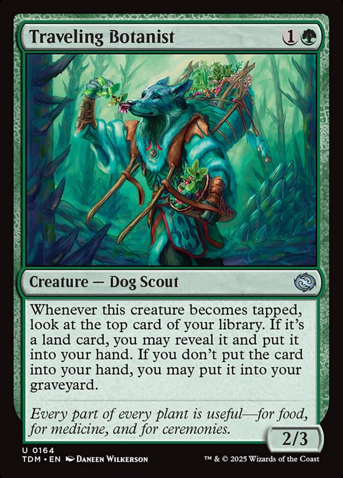 Traveling Botanist — Tarkir: Dragonstorm 164/427