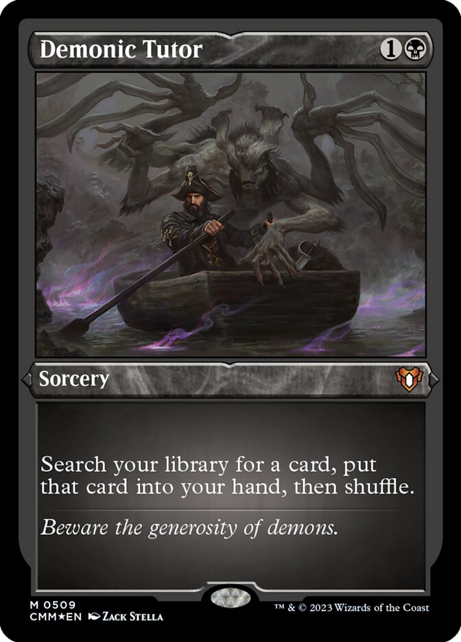 Demonic Tutor — Commander Masters 509/1067