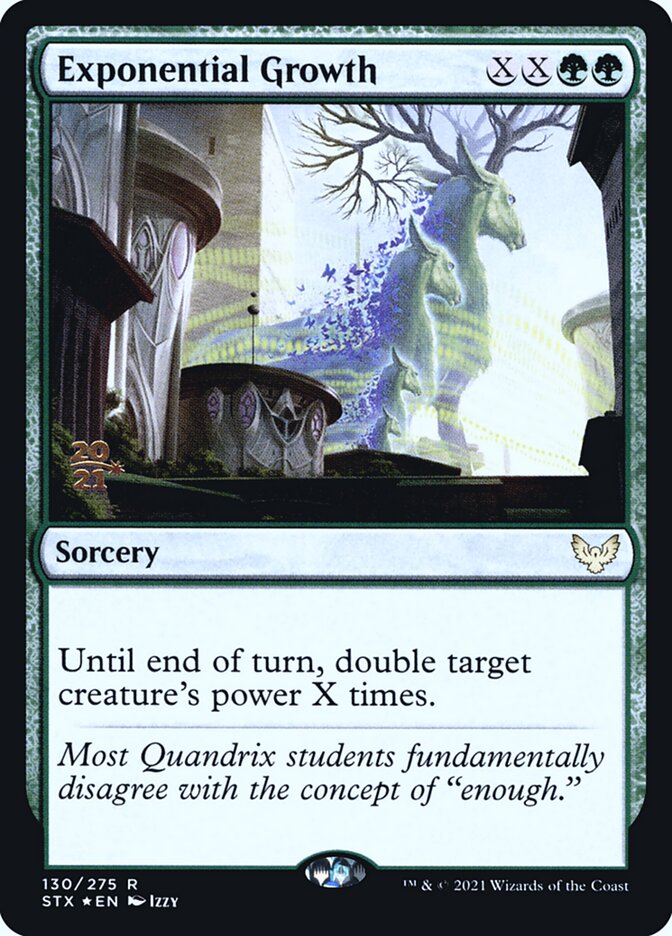 Exponential Growth — Strixhaven: School of Mages Promos 130s/164