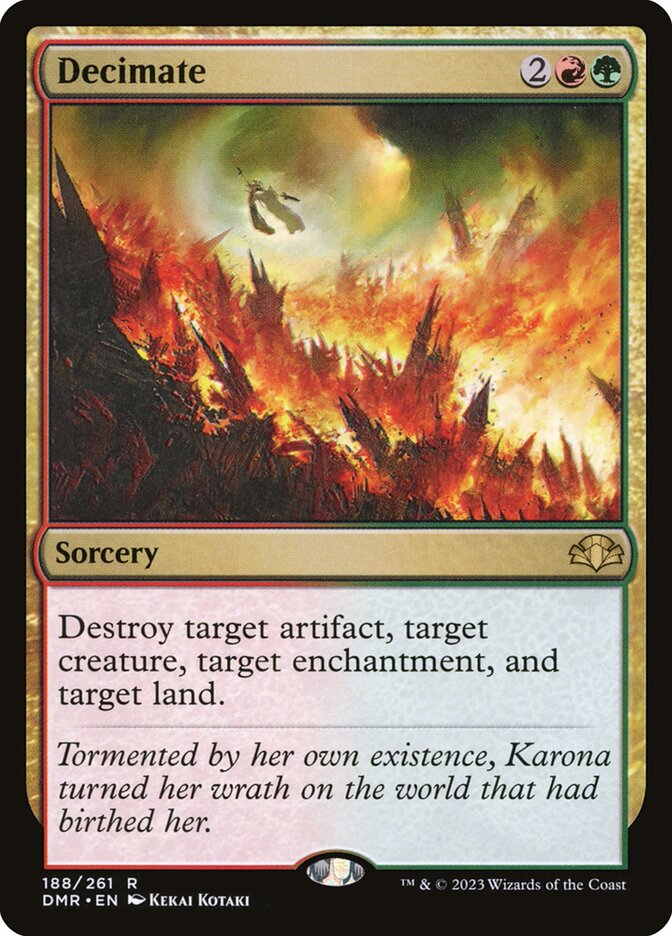 Decimate — Dominaria Remastered 188/457