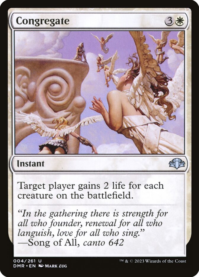 Congregate — Dominaria Remastered 4/457