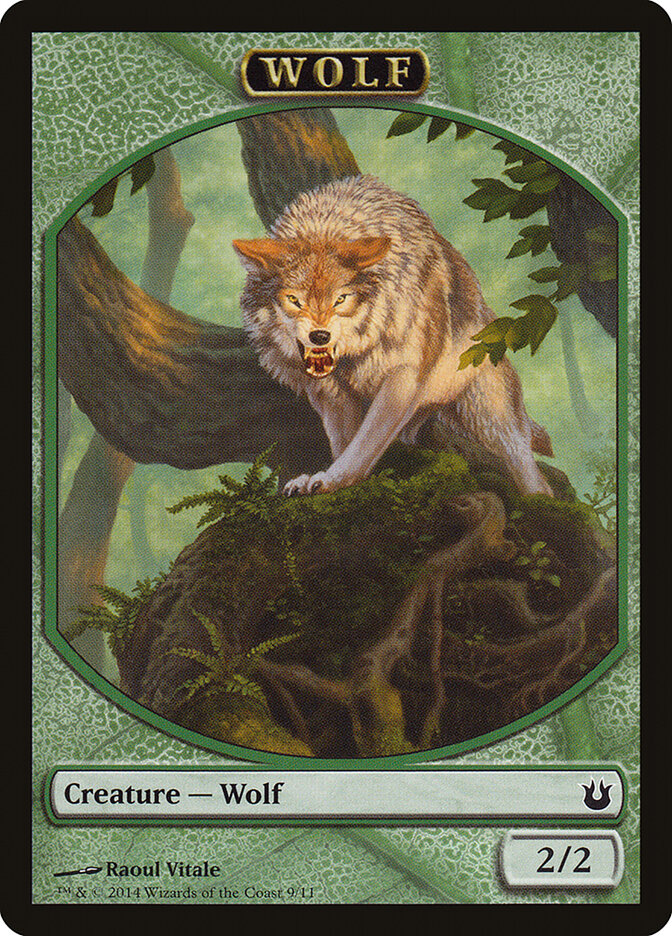 Wolf — Born of the Gods Tokens 9/11