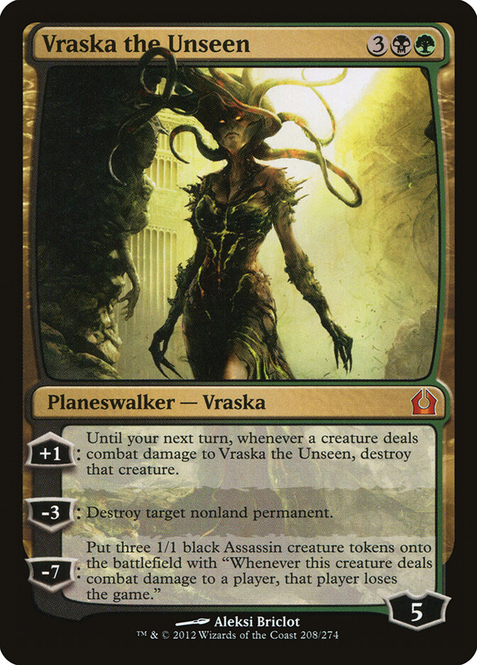 Vraska the Unseen — Return to Ravnica 208/274