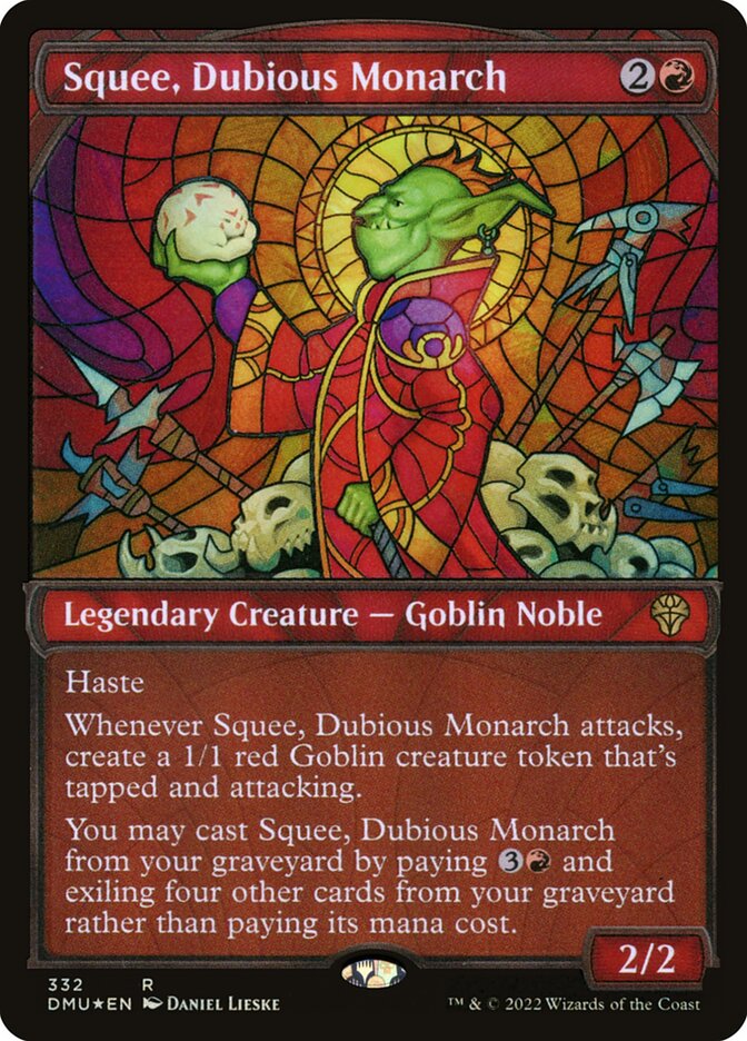 Squee, Dubious Monarch — Dominaria United 332/453