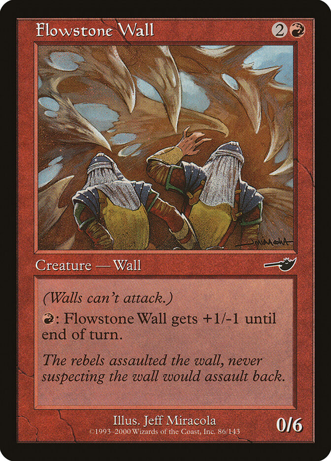 Flowstone Wall — Nemesis 86/143