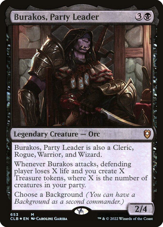 Burakos, Party Leader — Commander Legends: Battle for Baldur's Gate 653/936