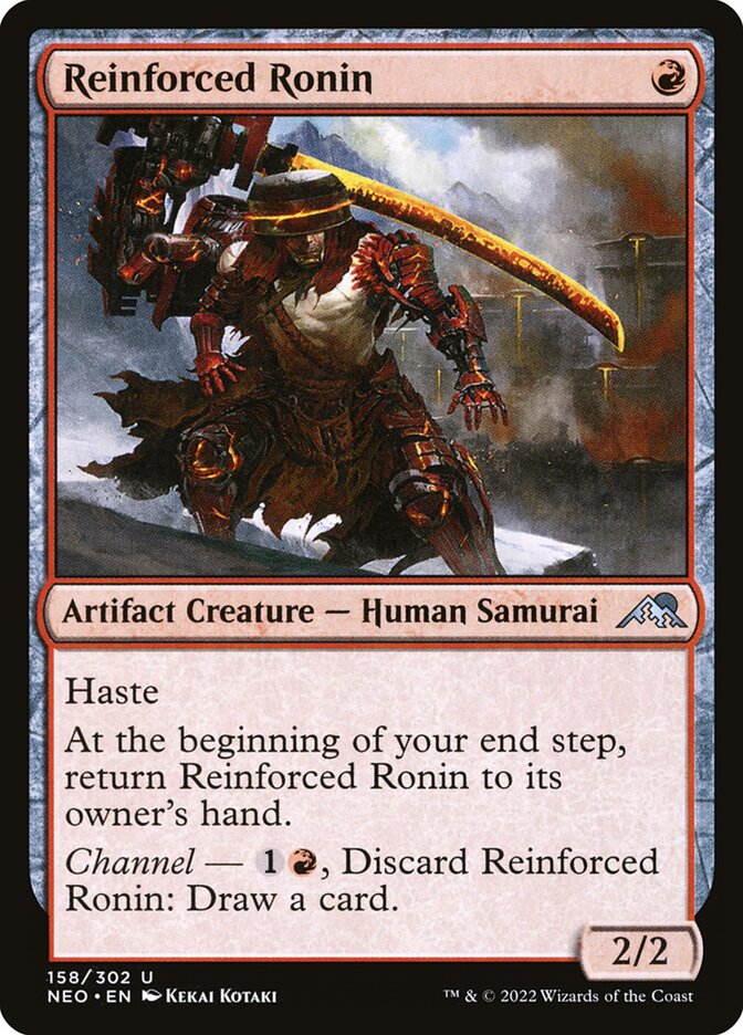 Reinforced Ronin — Kamigawa: Neon Dynasty 158/531