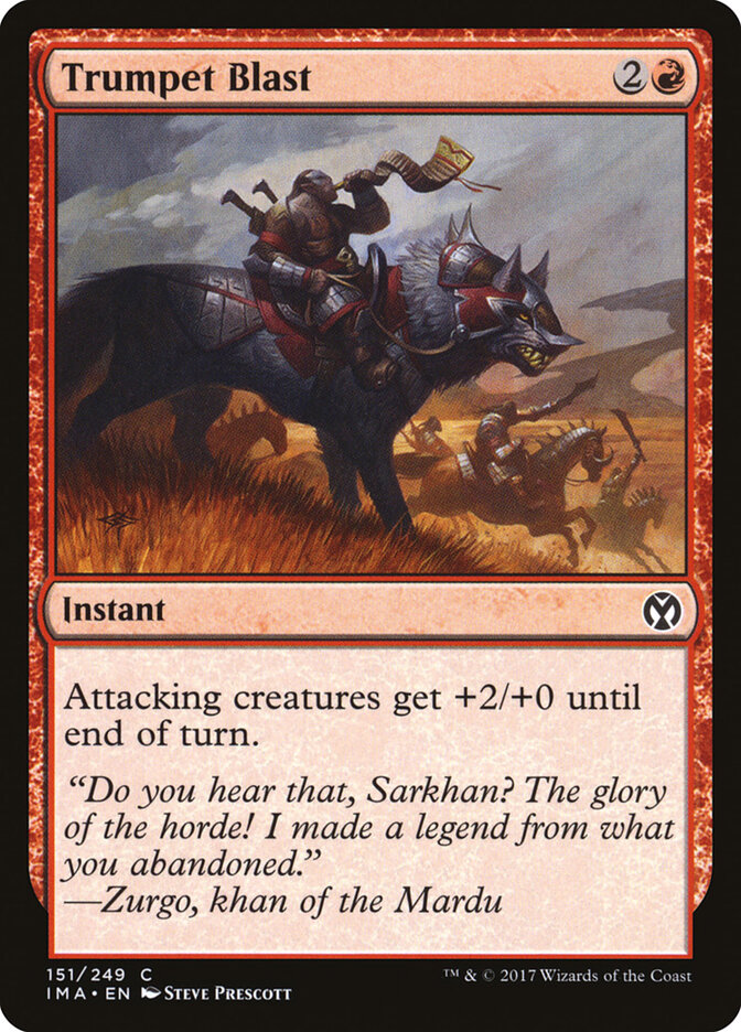 Trumpet Blast — Iconic Masters 151/249