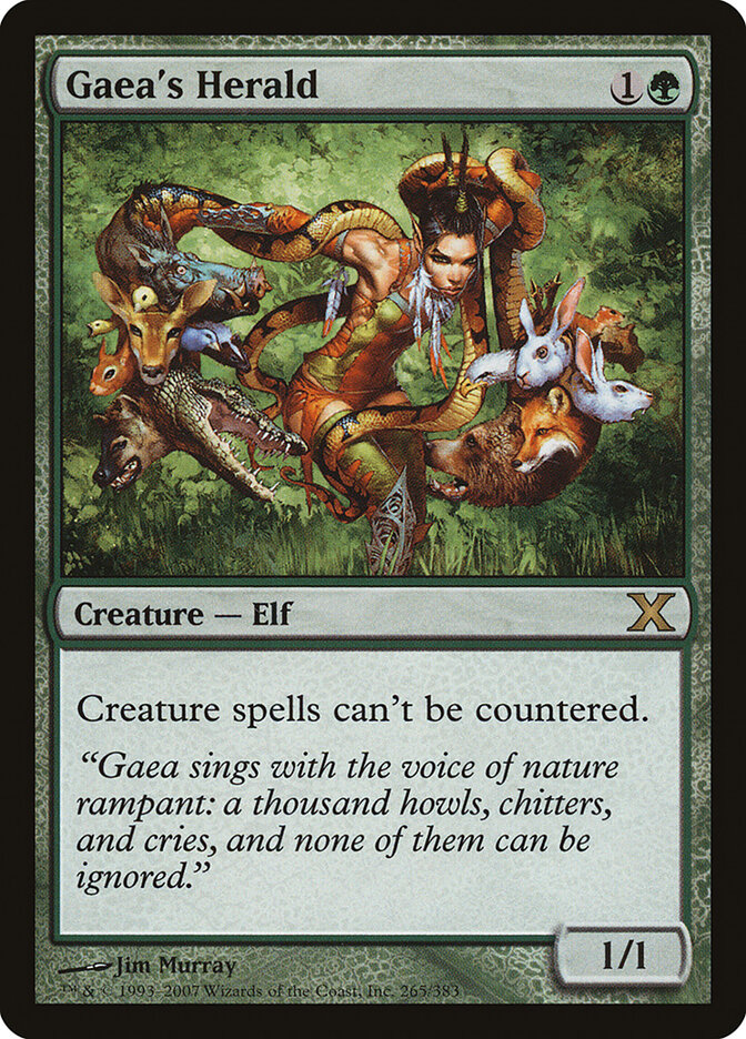 Gaea's Herald — Tenth Edition 265/510