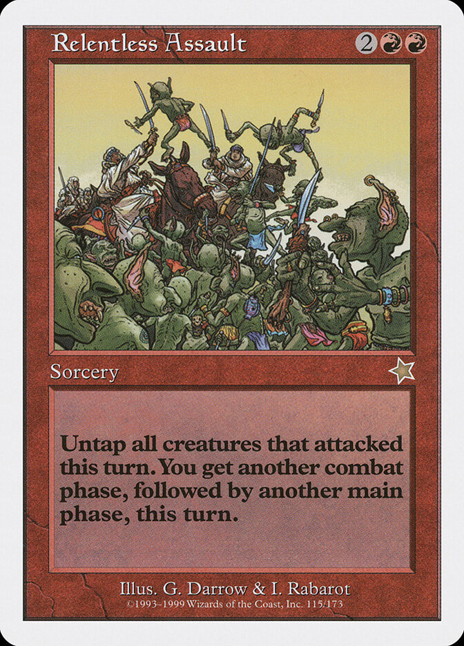 Relentless Assault — Starter 1999 115/173