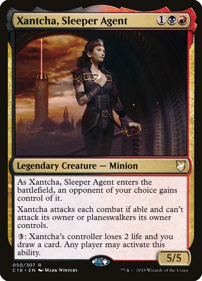 Xantcha, Sleeper Agent — Commander 2018 50/307