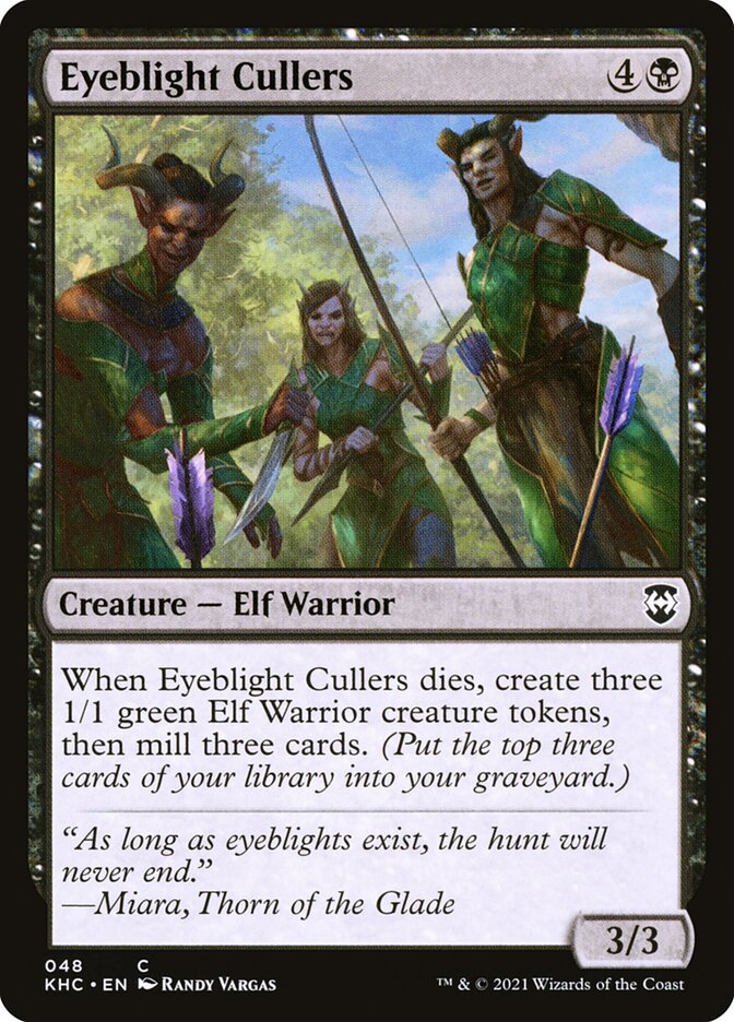Eyeblight Cullers — Kaldheim Commander 48/119