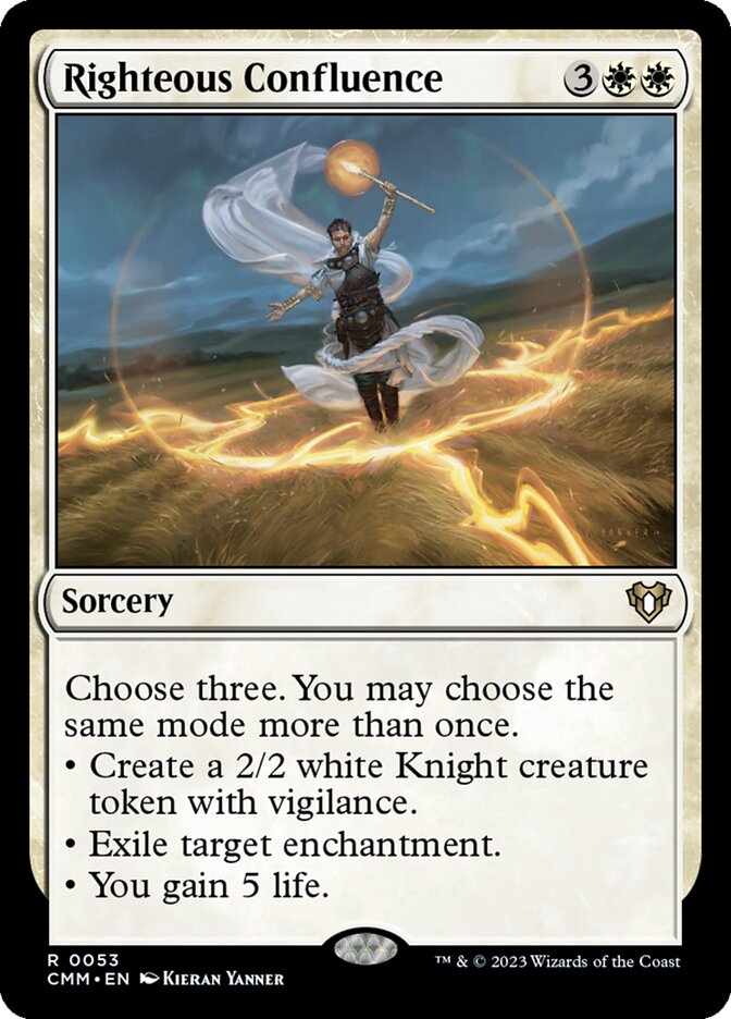 Righteous Confluence — Commander Masters 53/1067