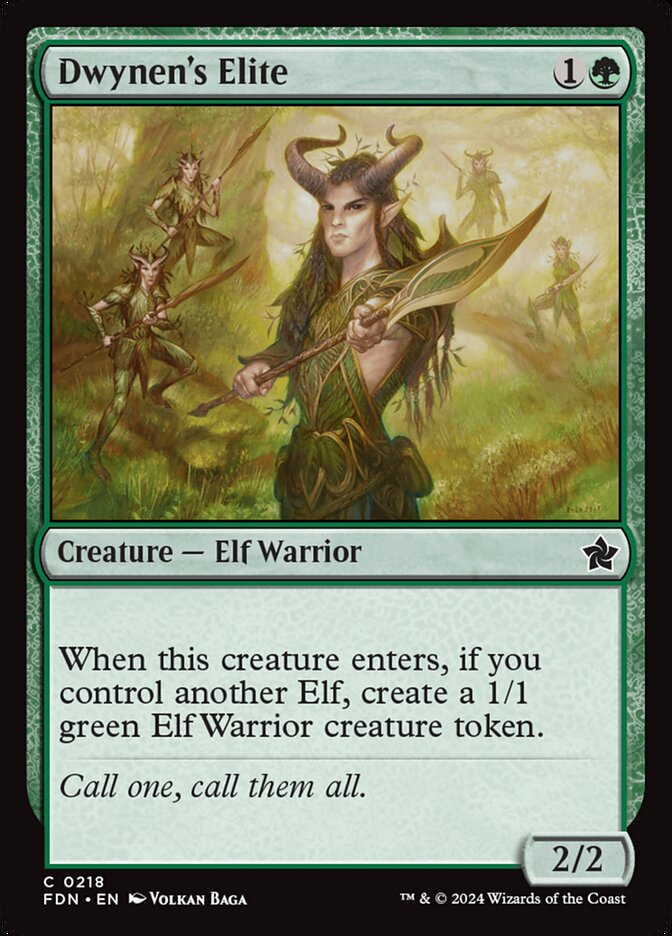 Dwynen's Elite — Foundations 218/771