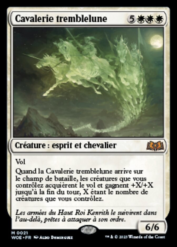 Cavalerie tremblelune — Wilds of Eldraine 21/381