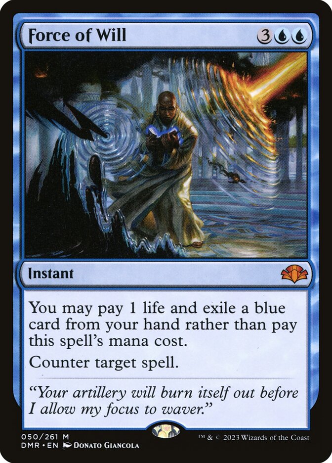 Force of Will — Dominaria Remastered 50/457
