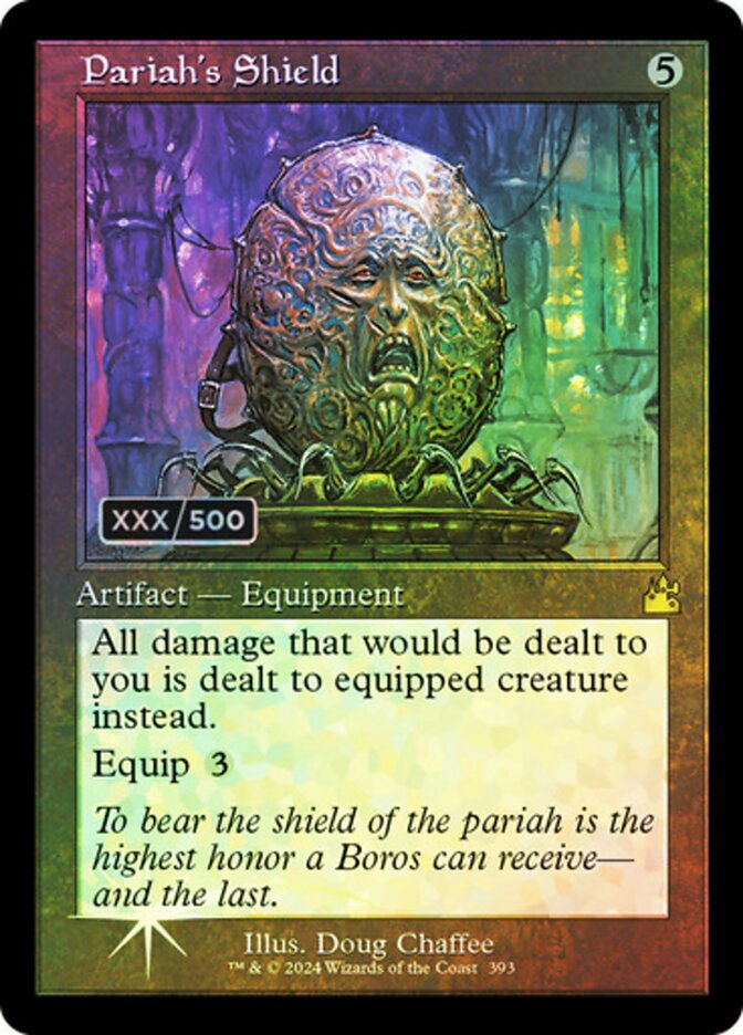 Pariah's Shield — Ravnica Remastered 393z/531