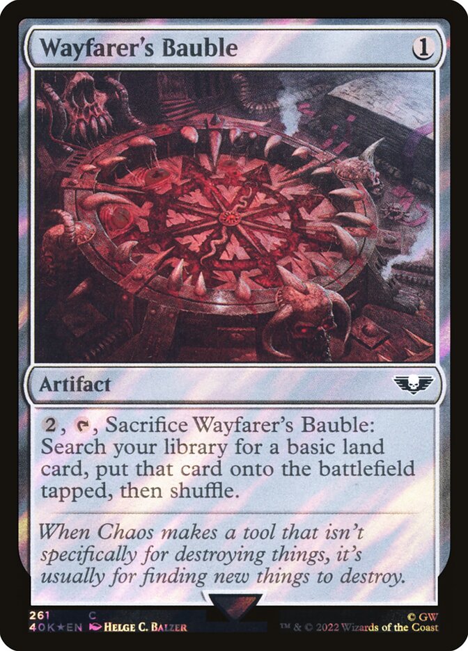Wayfarer's Bauble — Warhammer 40,000 Commander 261★/617