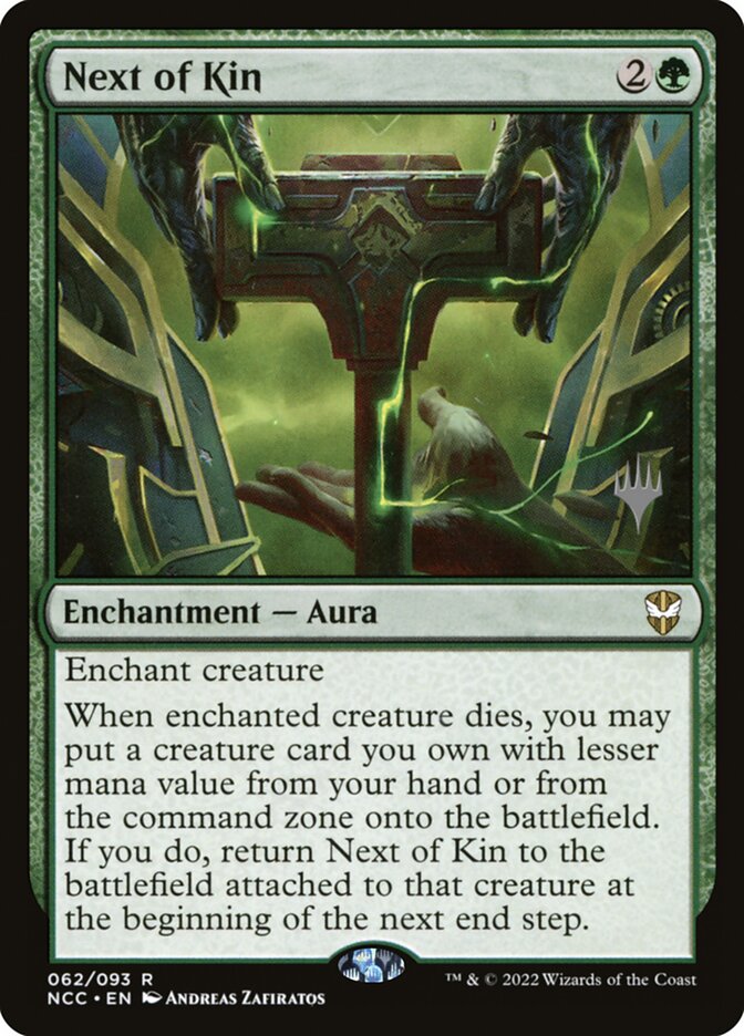 Next of Kin — New Capenna Commander Promos 62p/75