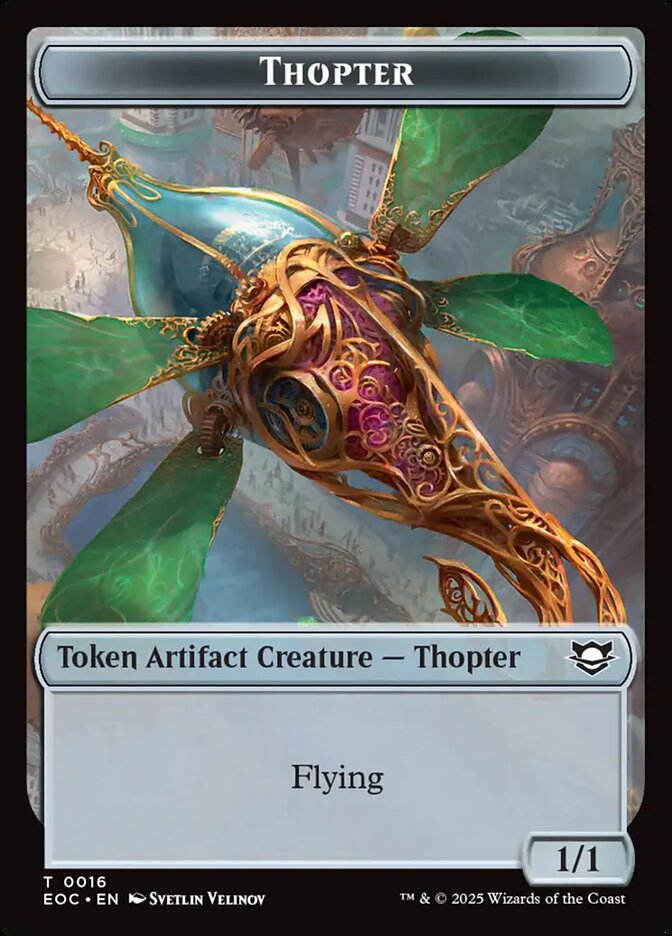 Thopter — Edge of Eternities Commander Tokens 16/16