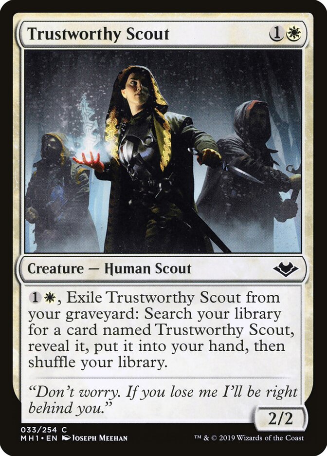Trustworthy Scout — Modern Horizons 33/255