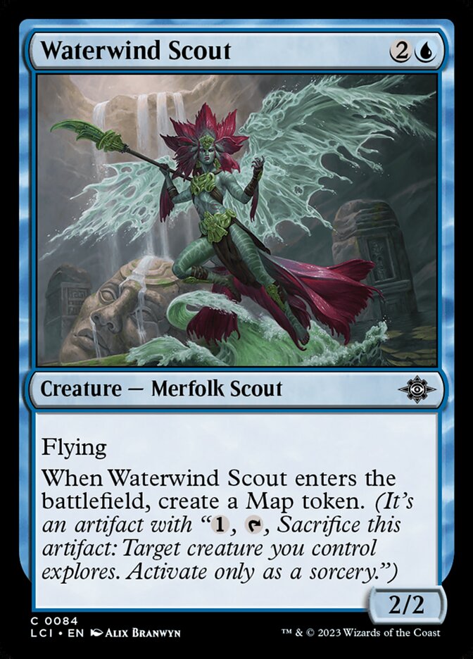 Waterwind Scout — The Lost Caverns of Ixalan 84/416