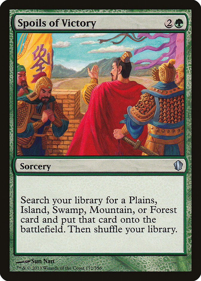 Spoils of Victory — Commander 2013 172/356