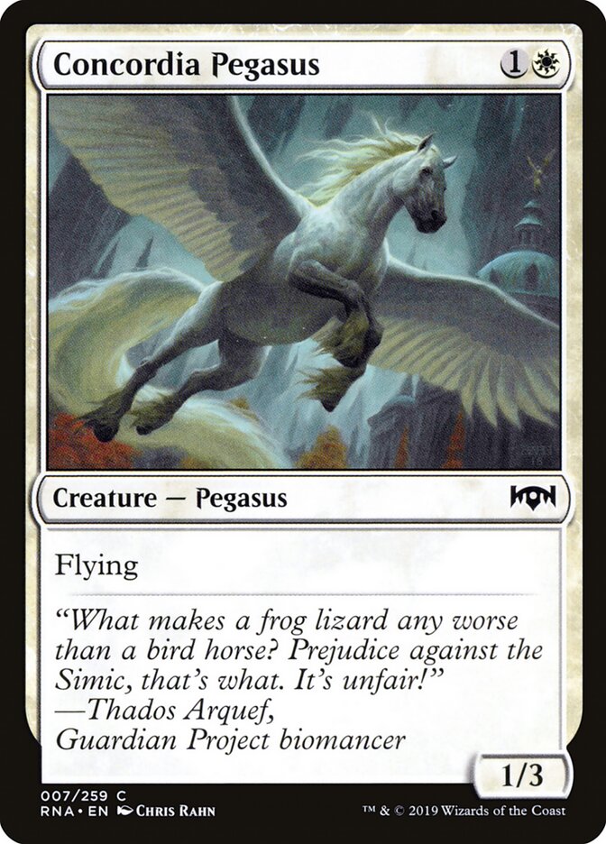 Concordia Pegasus — Ravnica Allegiance 7/273