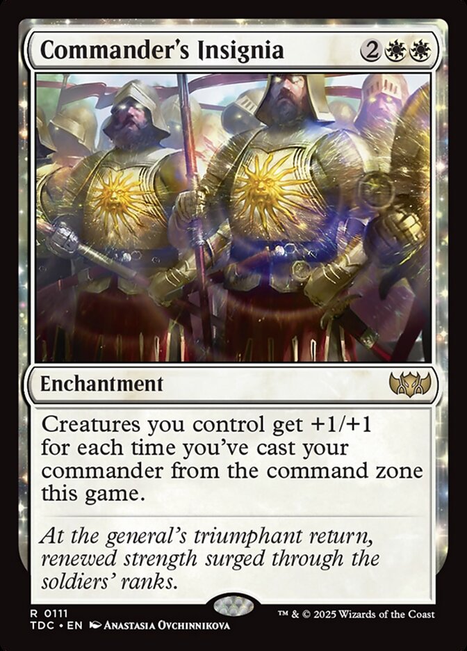 Commander's Insignia — Tarkir: Dragonstorm Commander 111/413