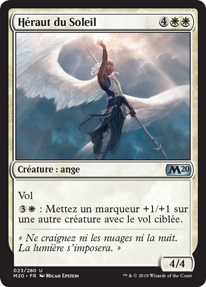 Héraut du Soleil — Core Set 2020 23/345