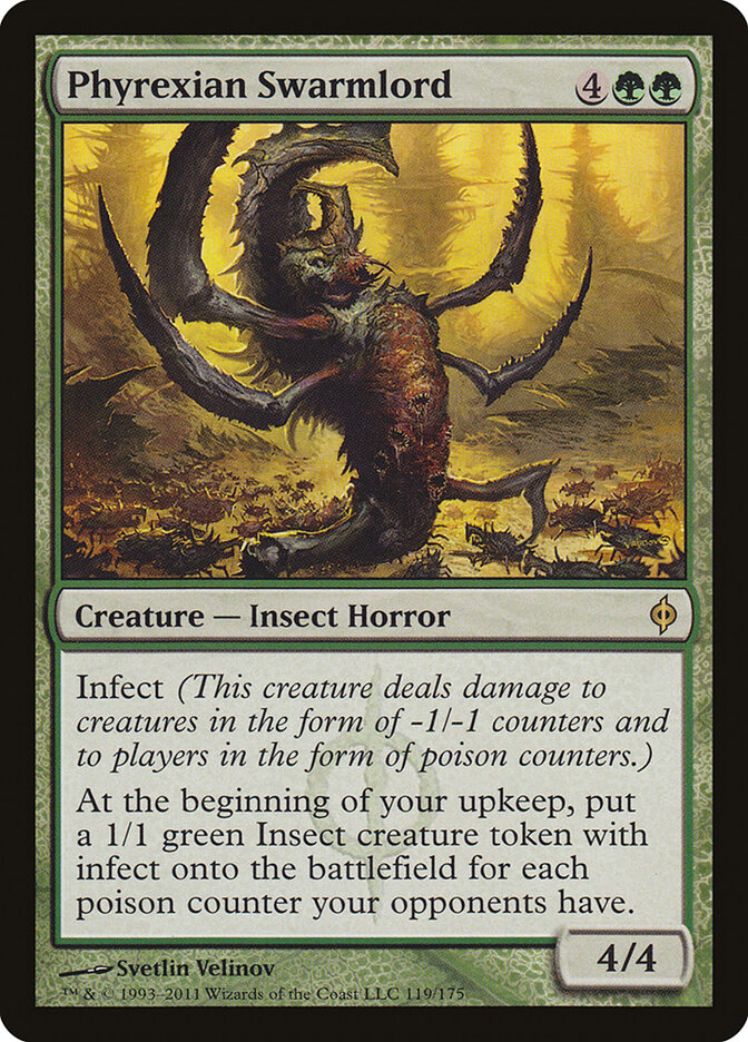 Phyrexian Swarmlord — New Phyrexia 119/175