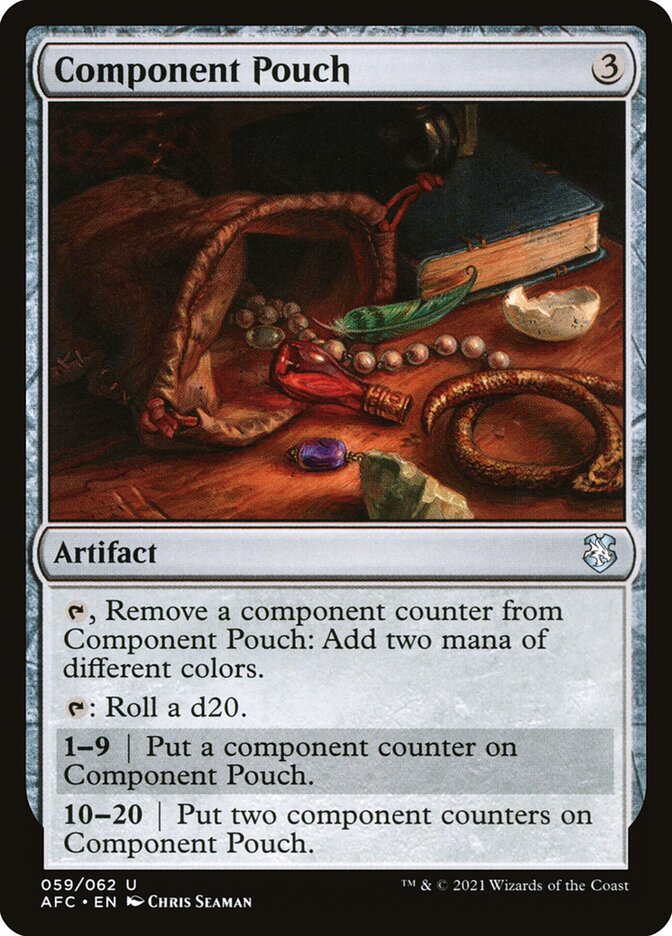 Component Pouch — Forgotten Realms Commander 59/331