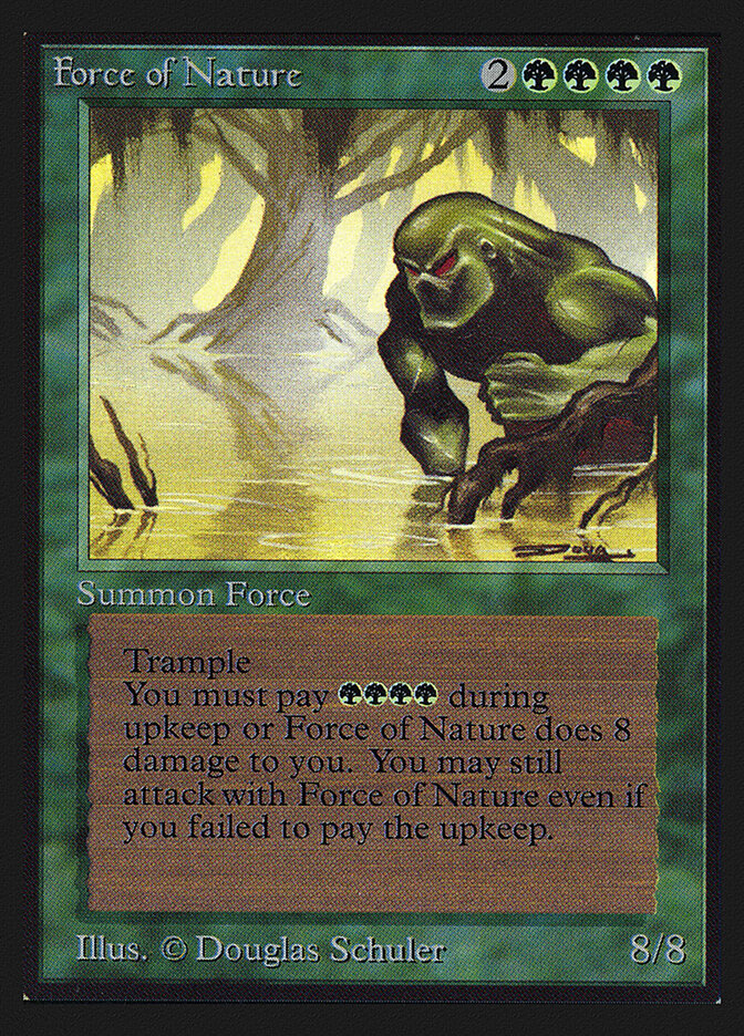 Force of Nature — Collectors' Edition 195/302