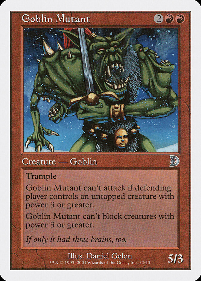 Goblin Mutant — Deckmasters 12/58