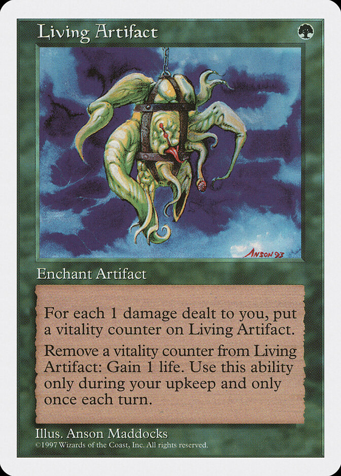 Artefact vivant — Fifth Edition 311/455
