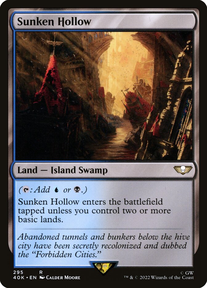 Sunken Hollow — Warhammer 40,000 Commander 295/617