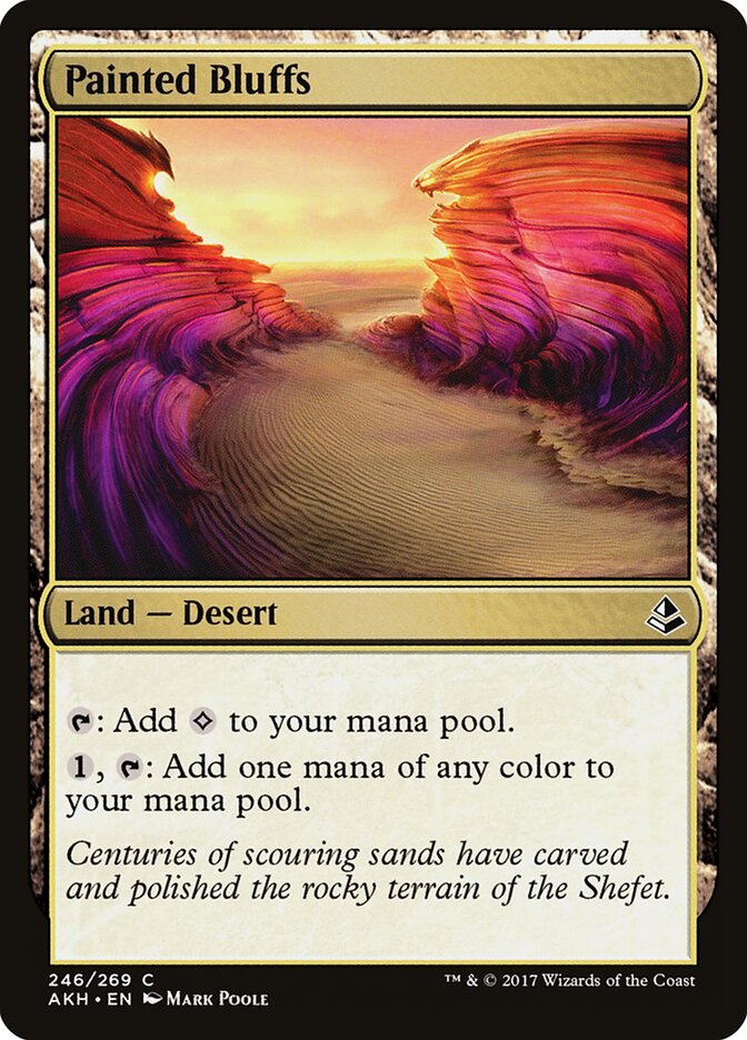 Painted Bluffs — Amonkhet 246/287