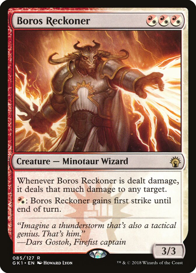 Boros Reckoner — GRN Guild Kit 85/127